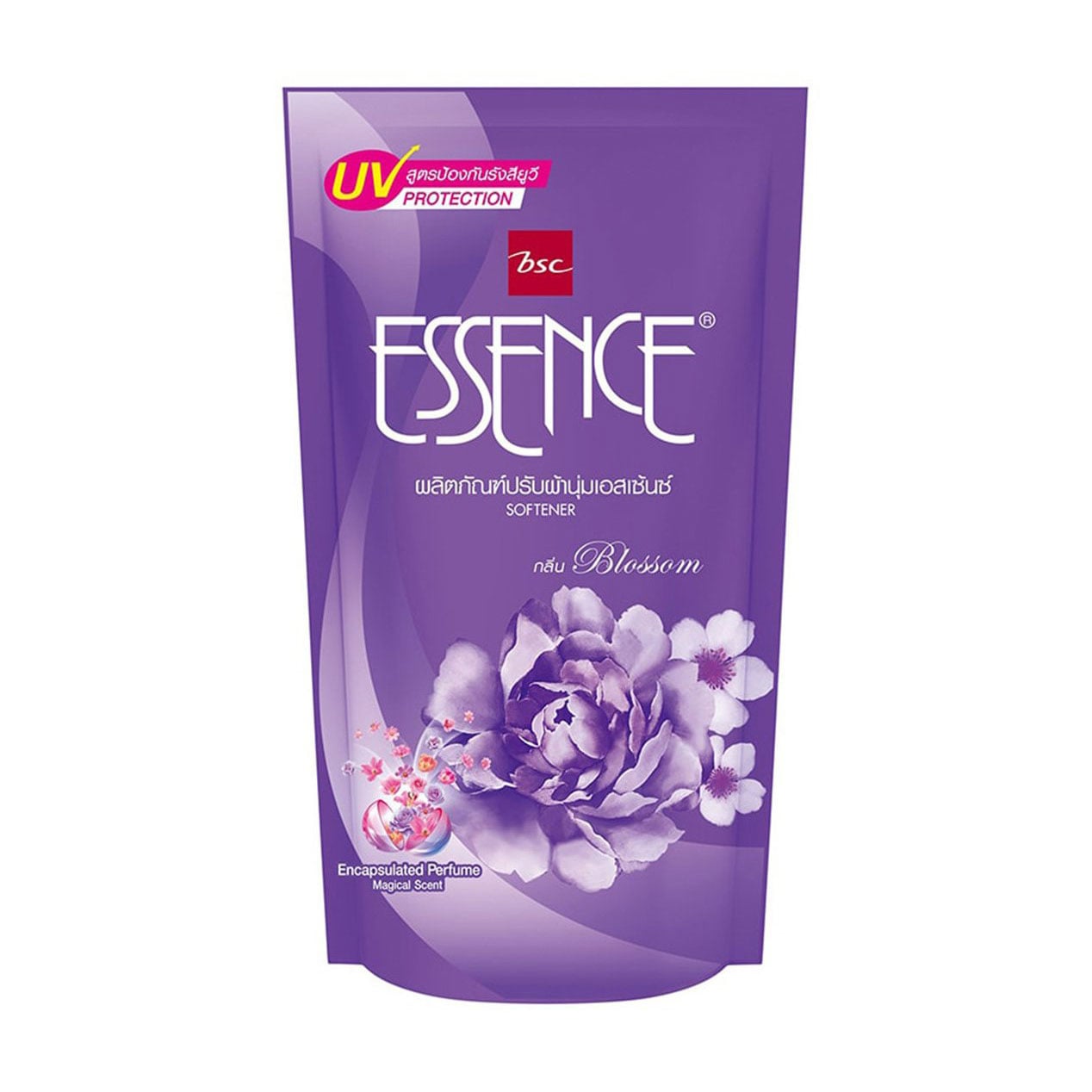 Кондиціонер для білизни Bsc Essence UV Protection Fabric Softener Blossom, 600 мл